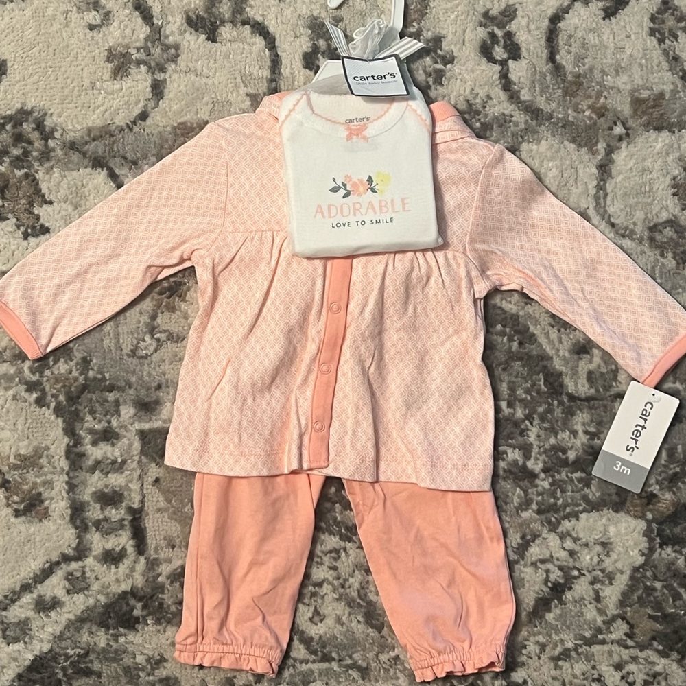 Carter’s | Baby Girl 3-Piece Set Size 3mo